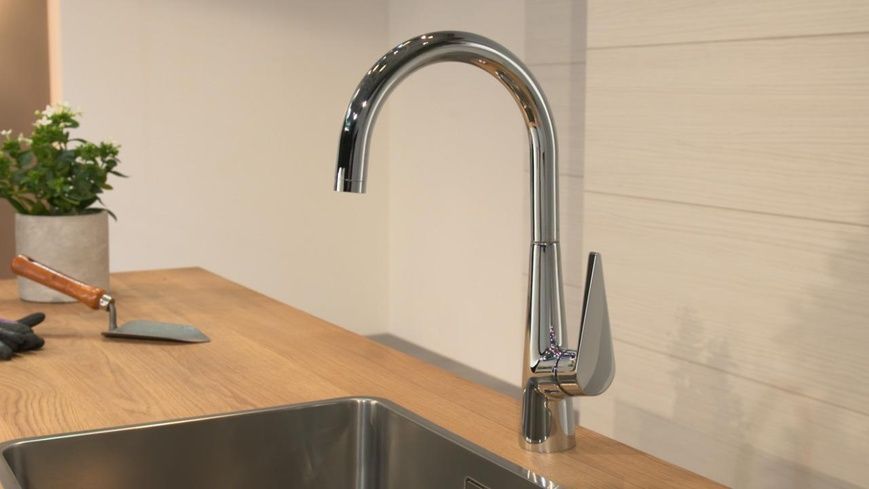 Змішувач для кухонної мийки HANSGROHE TALIS 72810000 49476 фото