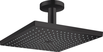 Верхний душ с потолочным кронштейном HANSGROHE RAINDANCE 26250670, черный матовый 72110 фото