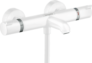 Смеситель с термостатом для ванны HANSGROHE ECOSTAT 13114700, белый 77269 фото