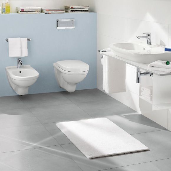 Унитаз подвесной VILLEROY & BOCH O.NOVO 5660H101, с крышкой Soft closing, белый 31767 фото