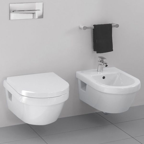 Унітаз підвісний VILLEROY & BOCH ARCHITECTURA 4687HR01, Directflush із кришкою Soft Closing, укорочений, білий 53311 фото