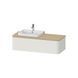 Тумбочка для подвесной консоли DURAVIT HAPPY D.2 PLUS HP4942L3939, 130x55 умывальник слева 800006192 фото 1