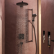 Лейка верхнього душу HANSGROHE RAINDANCE ALIVE 24520670, чорний матовий 100405 фото 3