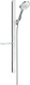 Душевой набор с душевой штангой и мыльницей HANSGROHE RAINDANCE SELECT 27648400, хром с белым 63785 фото 1