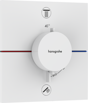 Термостат для душа HANSGROHE SHOWERSELECT COMFORT E 15572700, белый матовый 800004503 фото
