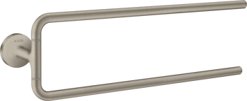 Полотенцедержатель двойной AXOR UNIVERSAL CIRCULAR 42822820, никель 800005232 фото