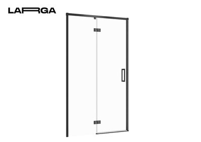 Двері душові CERSANIT LARGA S932-130, 120x195 L, чорний 800001549 фото