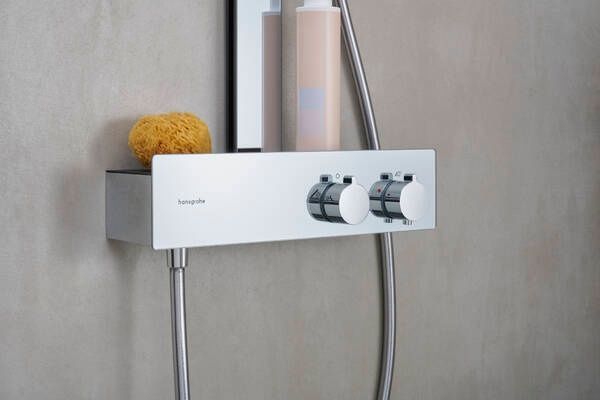 Душевая система с термостатом HANSGROHE RAINFINITY 26853000 93675 фото