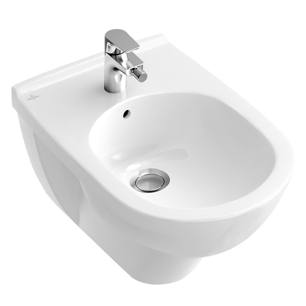 Биде подвесное VILLEROY & BOCH O.NOVO 54600001, 56x36 см, белый 31768 фото