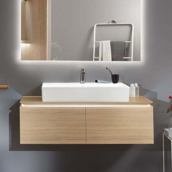 Умывальник подвесной VILLEROY & BOCH MEMENTO 2.0 4A228GR1, MEMENTO 2.0 800x470 mm, белый глянцевый 800005752 фото