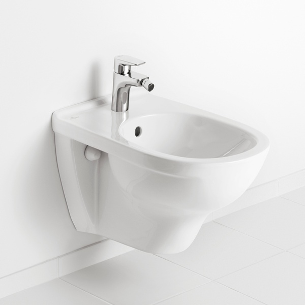 Биде подвесное VILLEROY & BOCH O.NOVO 54600001, 56x36 см, белый 31768 фото