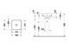 Умивальник накладний DURAVIT HAPPY D.2 PLUS 2359401300, 40х40, чорний матовий 800006093 фото 3