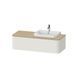 Тумбочка для подвесной консоли DURAVIT HAPPY D.2 PLUS HP4942R3939, 130x55 умывальник справа 800006193 фото 1