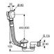 Сифон для ванни подовжений KLUDI ROTEXA 2000 214090500 80000002320 фото 2