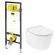 Набор инсталляция VIEGA 771973 PREVISTA DRY с унитазом DiMARCO DAMA di VENEZIA Rimless 95686 фото 1