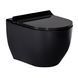 Унитаз подвесной VOLLE BLACK AMADEUS 13-06-055Black, черный 63179 фото 1
