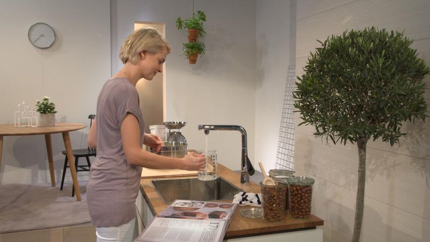 Змішувач для кухонної мийки HANSGROHE TALIS SELECT 72820800, нержавіюча сталь 49447 фото