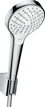 Душевой набор HANSGROHE CROMA SELECT 26411400, хром с белым 49409 фото
