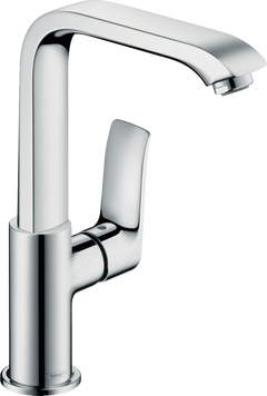Смеситель для раковины с поворотным изливом HANSGROHE METRIS 31081000 35308 фото