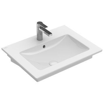 Умывальник накладной VILLEROY & BOCH VENTICELLO 41246501, 65x50, белый 46520 фото