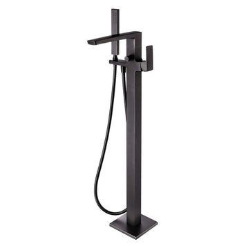 Смеситель для ванны IMPRESE GRAFIKY ZMK041807060, черный никель 73820 фото