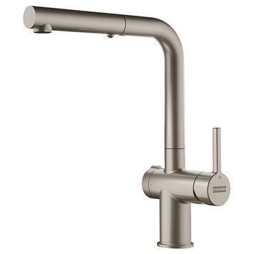 Кухонний змішувач FRANKE ACTIVE TWIST 115.0653.505, нержавіюча сталь 800007044 фото