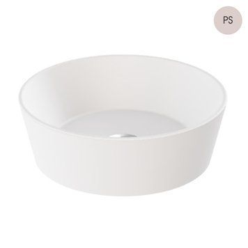 Умивальник накладний круглий 43 см AZZURRA FORMA FMLA043140C0PS, бежевий 102393 фото