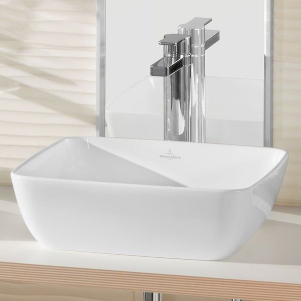 Умывальник на столешницу VILLEROY & BOCH ARTIS 41784101, 41x41 без перелива, белый 50865 фото