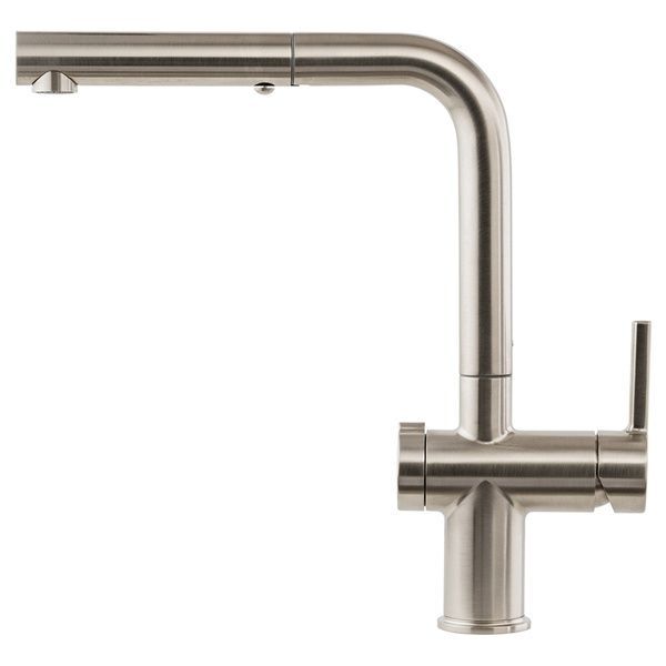 Кухонний змішувач FRANKE ACTIVE TWIST 115.0653.505, нержавіюча сталь 800007044 фото