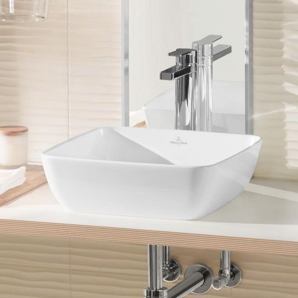 Умывальник на столешницу VILLEROY & BOCH ARTIS 41784101, 41x41 без перелива, белый 50865 фото