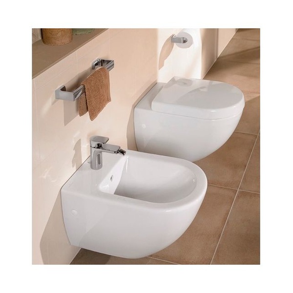 Биде подвесное VILLEROY & BOCH SUBWAY 2.0 54060001, белый 31773 фото