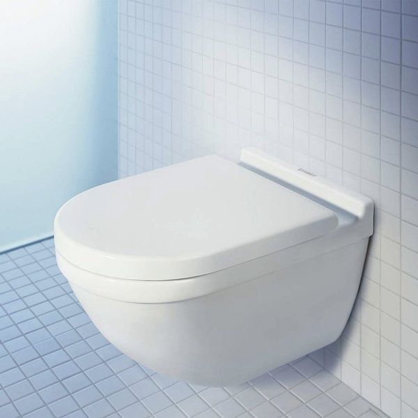 Унитаз подвесной DURAVIT STARCK 3 45270900A1, Rimless с крышкой SoftClose 800005994 фото