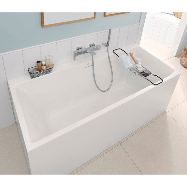 Ванна квариловая VILLEROY & BOCH SUBWAY 3.0 UBQ180SBW2DV-01, 180x80 см, белый 86536 фото