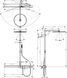 Showerpipe с термостатом 800 и верхним душем 350 1jet AXOR SHOWER SOLUTIONS 27984000 61534 фото 2
