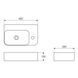 Умывальник IMPRESE i11511 84406 фото 2