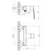 Змішувач для душу IMPRESE KAMPA 15285, хром 68032 фото 2