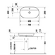 Умывальник на столешницу DURAVIT LUV 0380700000, 70х40 800006044 фото 3