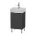 Тумба підвісна DURAVIT L-CUBE LC6750L4949, графіт матовий 800006194 фото 1