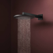 Лейка верхнього душу з кронштейном, 2 режими HANSGROHE RAINDANCE ALIVE 24540670, чорний матовий 100481 фото 3