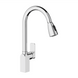 Смеситель для кухни с выдвижным изливом IMPRESE SLANICE f03412401SB, хром 95502 фото 1