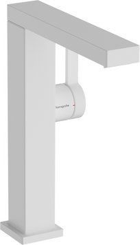 Змішувач для умивальника 240 одноважiльний CoolStart push-open HANSGROHE TECTURIS E 73070700, білий матовий 92492 фото