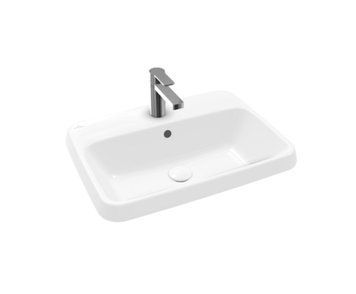 Умывальник встраиваемый с переливом с отверстием 60х45см VILLEROY & BOCH ARCHITECTURA 5A6760R1, белый 98993 фото