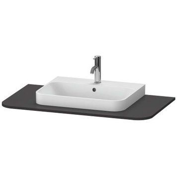 Консоль для тумбочки под умывальник DURAVIT HAPPY D.2 PLUS HP031E08080, 1000х550 мм, графит 800006195 фото