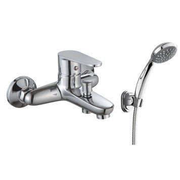 Смеситель для ванны RJ RAFT RBZ075-3, хром 43503 фото