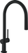 Смеситель для кухонной мойки с выдвижным душем HANSGROHE TALIS M54 72803670, черный матовый 87944 фото 1