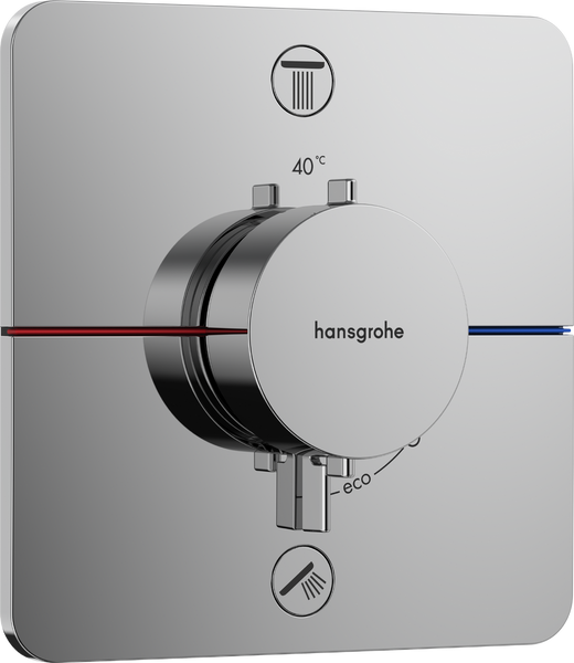 Смеситель скрытого монтажа с термостатом HANSGROHE SHOWER SELECT 15583000 94930 фото