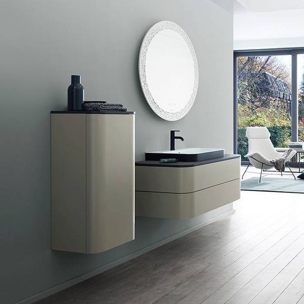 Консоль для тумбочки под умывальник DURAVIT HAPPY D.2 PLUS HP031E08080, 1000х550 мм, графит 800006195 фото