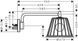 Верхній душ LampShower 275 1jet AXOR LAMPSHOWER NENDO 26031000, з тримачем 41134 фото 2