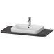 Консоль для тумбочки под умывальник DURAVIT HAPPY D.2 PLUS HP031E08080, 1000х550 мм, графит 800006195 фото 1