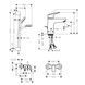Набор смесителей 4 в 1 HANSGROHE LOGIS 1032019 67474 фото 2